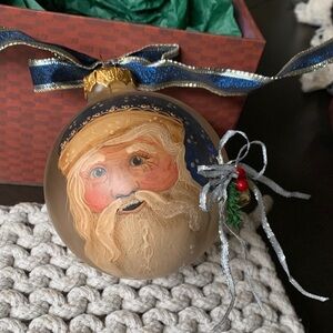 Santa ornament